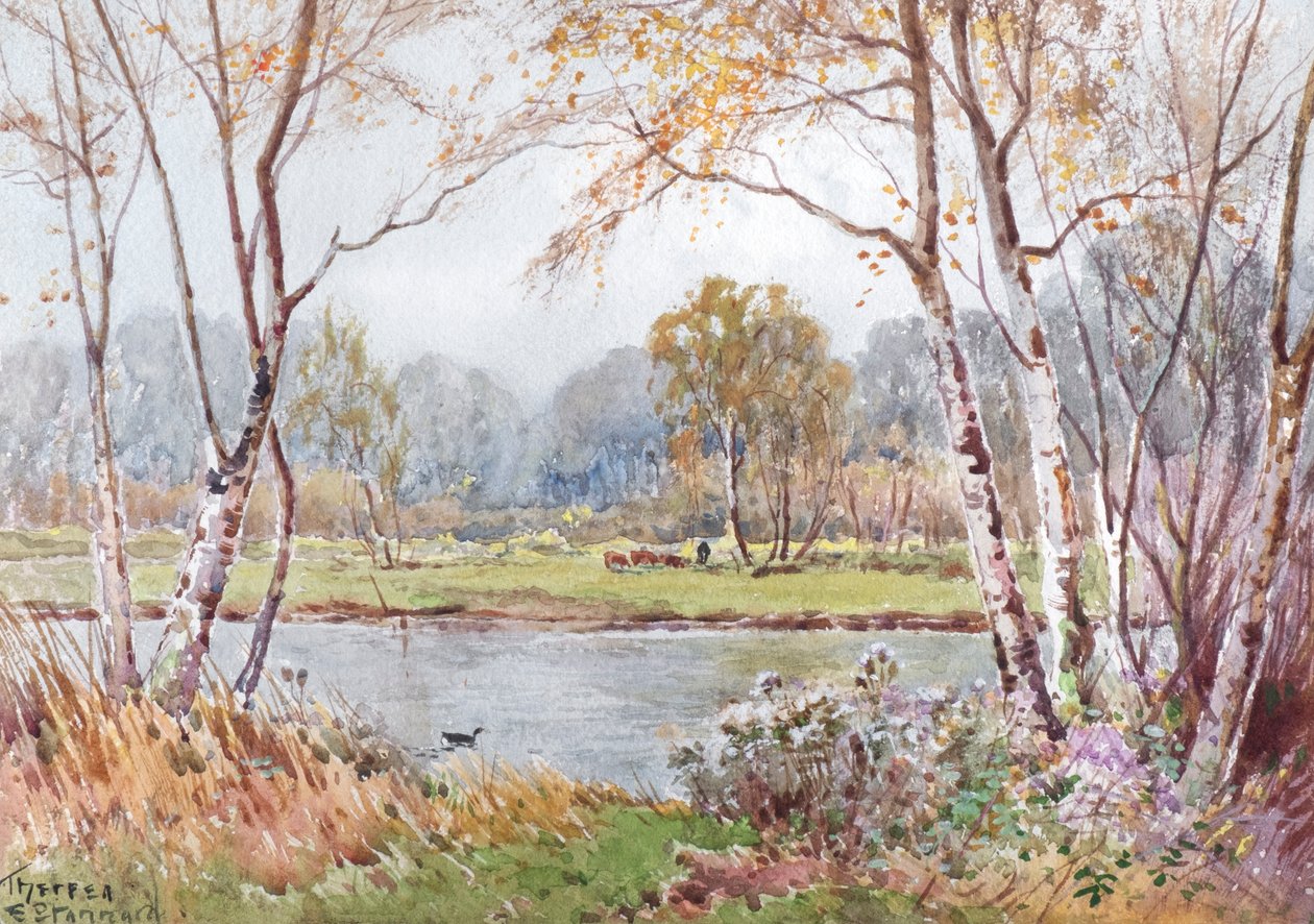 Sonniger Tag an der Ouse von Theresa Sylvester Stannard