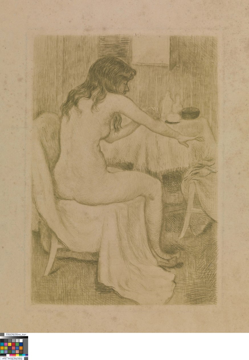 Toilette machen von Théo van Rysselberghe