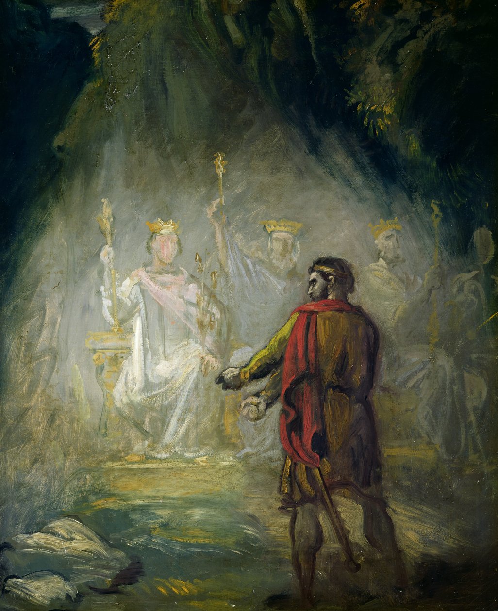 Macbeth von Théodore Chassériau