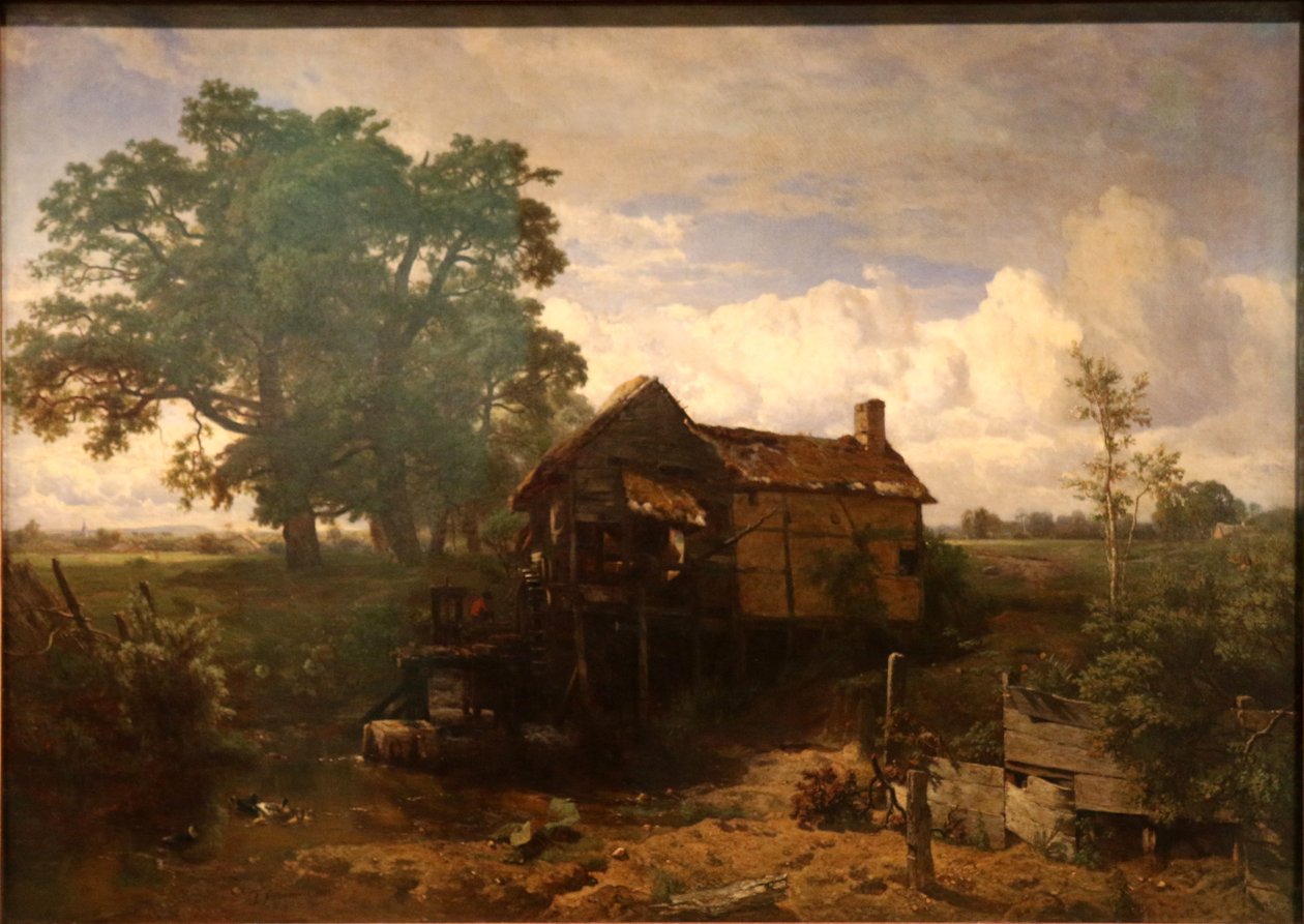 Mühle in Eprave von Théodore Fourmois