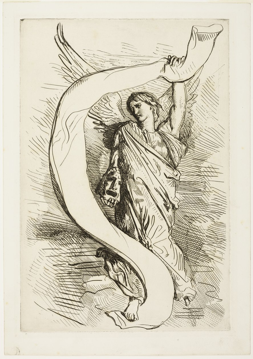 Frontispiz, aus Othello von Théodore Chassériau