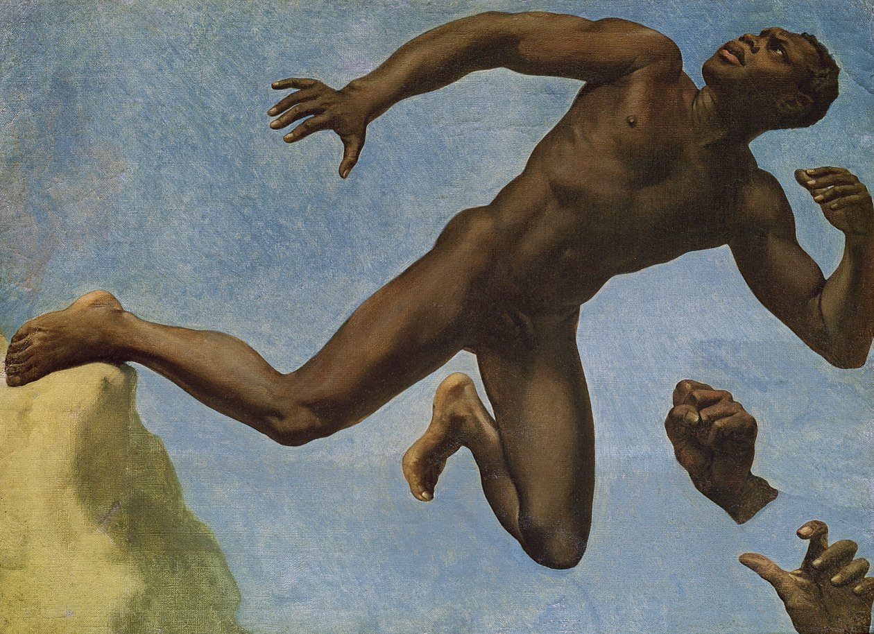 Studie eines schwarzen Nackten, 1838 von Théodore Chassériau