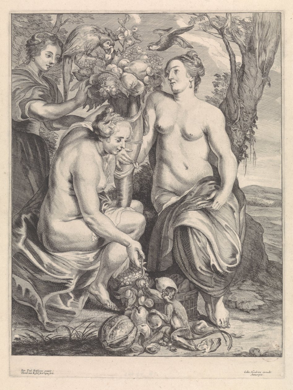 Das Füllhorn von Théodorus van Kessel