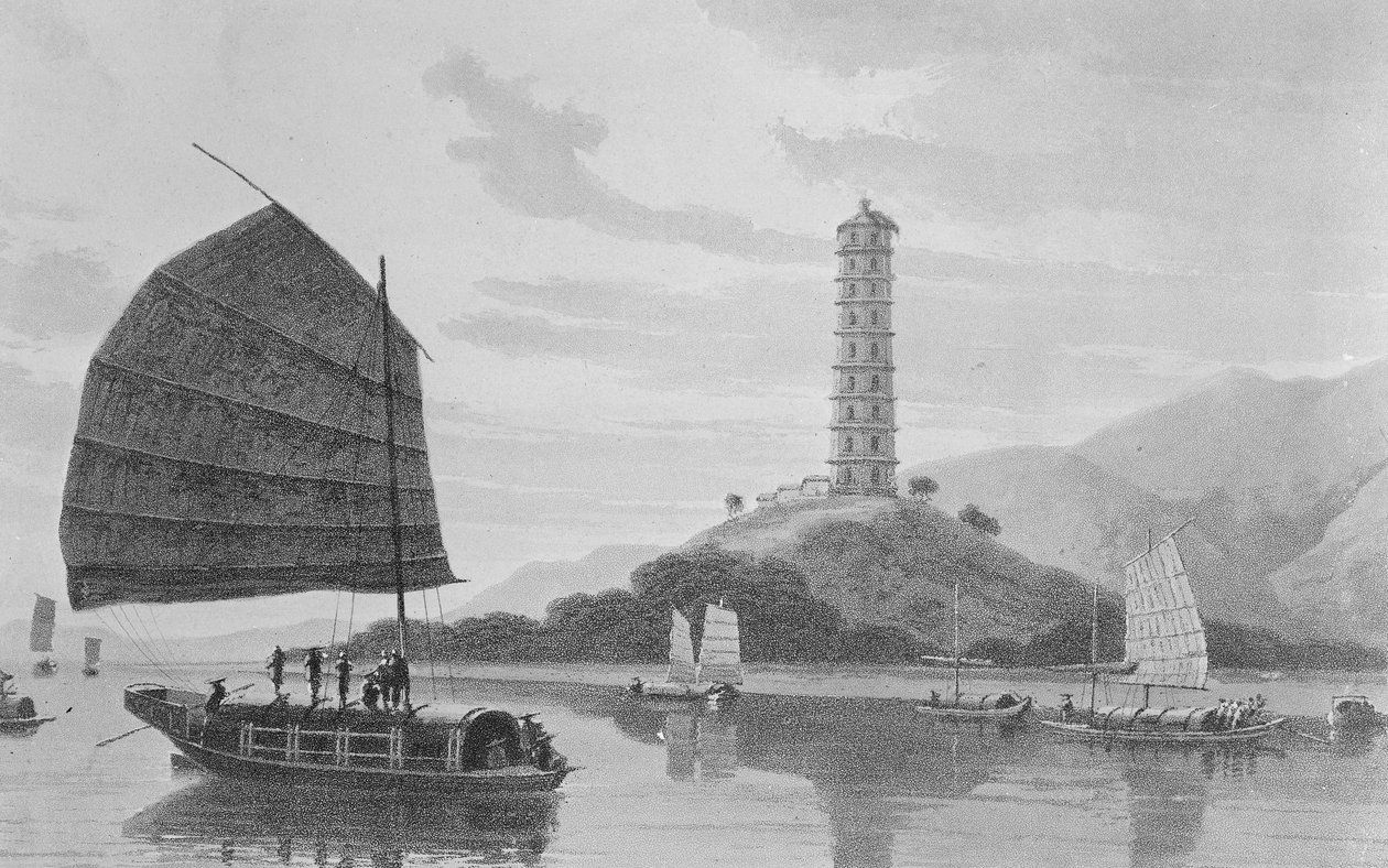 Whampoa-Pagode von Thomas und William Daniell