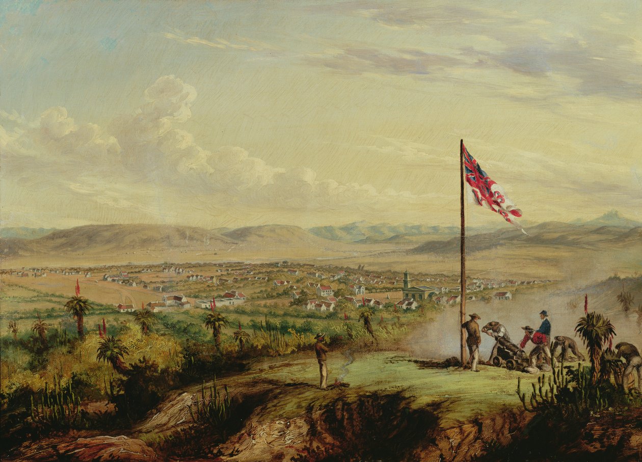 Ein Blick auf Fort Beaufort von Thomas Baines