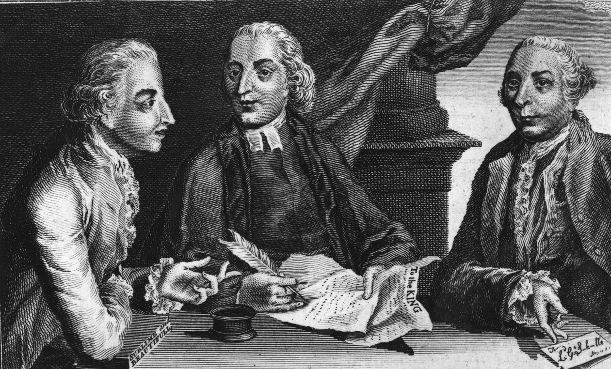 Junius, 1769 von Thomas Bonner