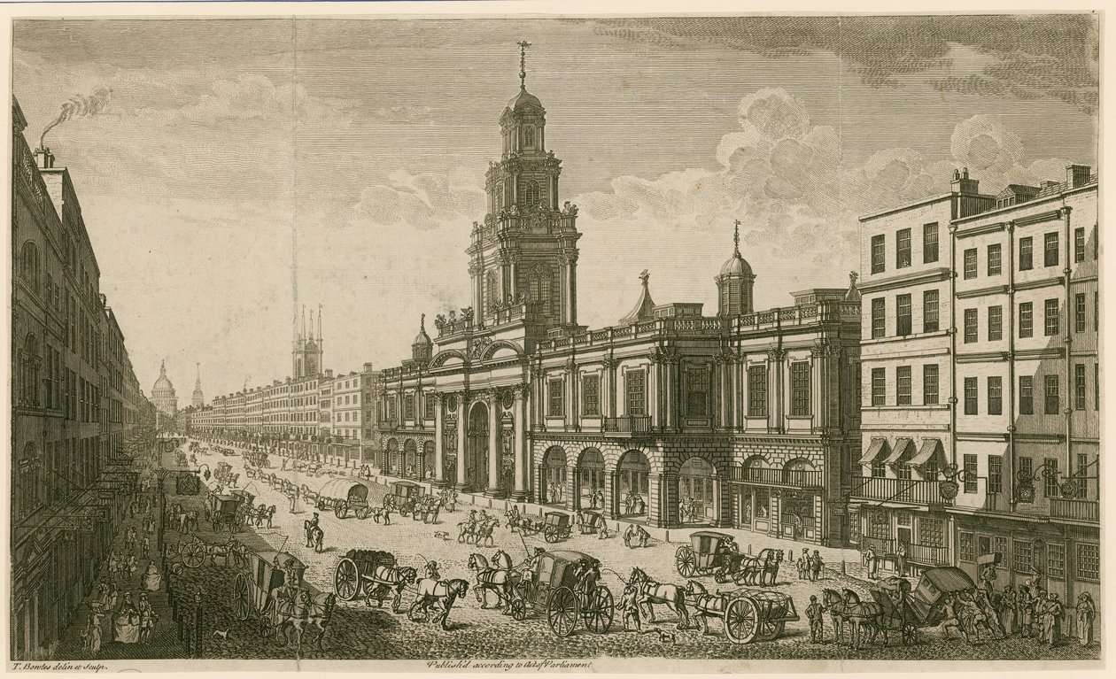 Die Royal Exchange, London von Thomas Bowles