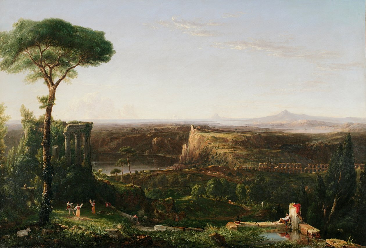 Italienische Szenenkomposition, 1833 von Thomas Cole