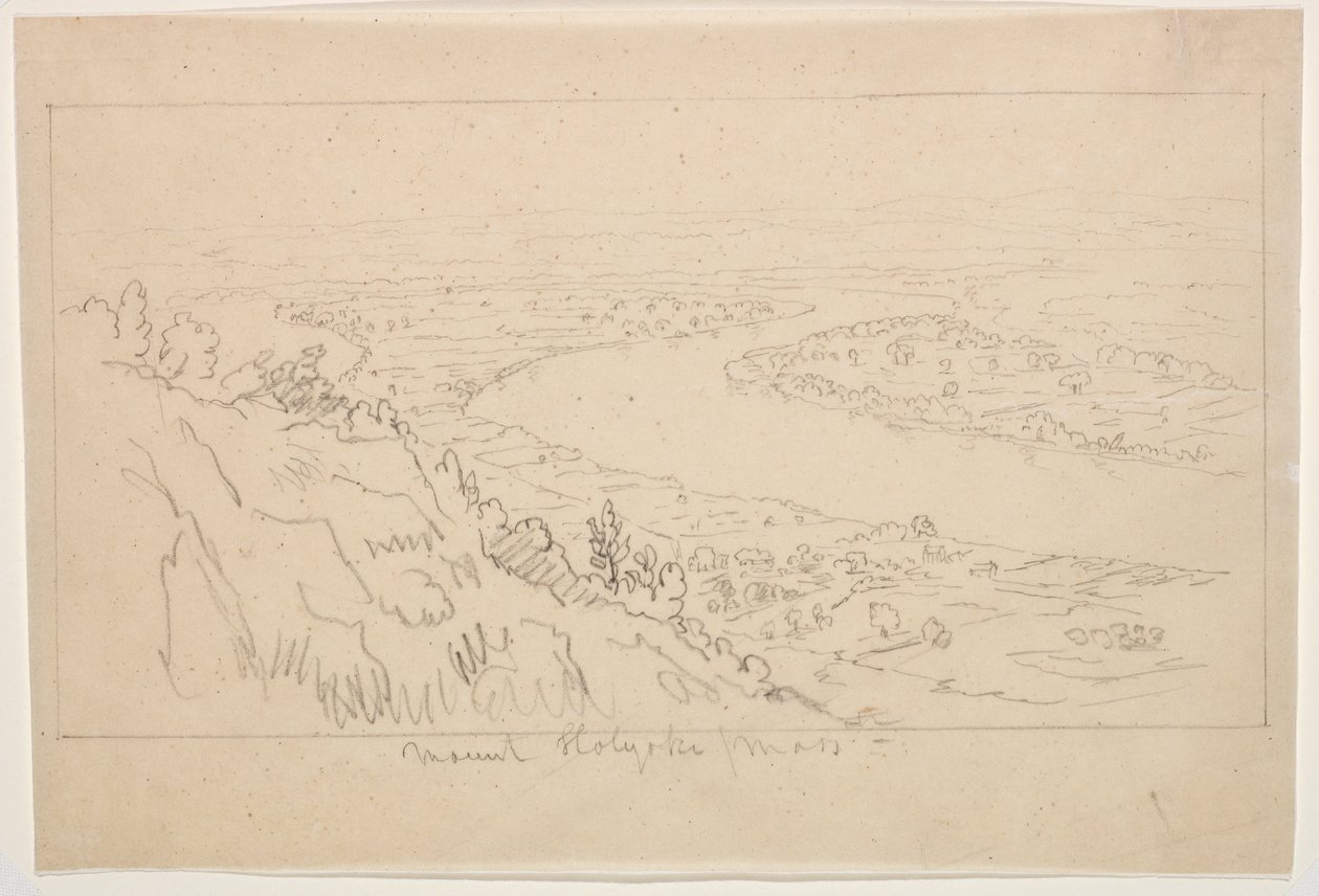 Mount Holyoke, Massachusetts von Thomas Cole