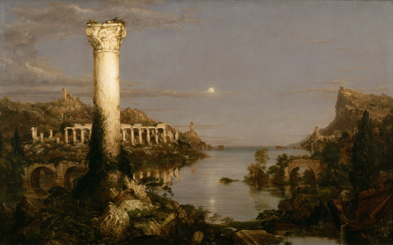 Der Lauf des Imperiums. Verwüstung von Thomas Cole