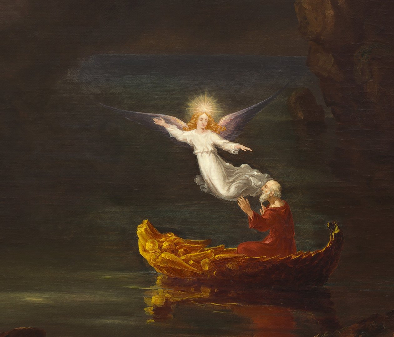 Die Reise des Lebens: Alter von Thomas Cole