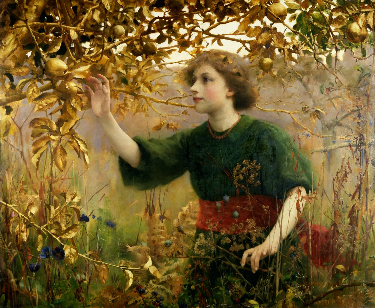 Ein goldener Traum, 1893 von Thomas Cooper Gotch