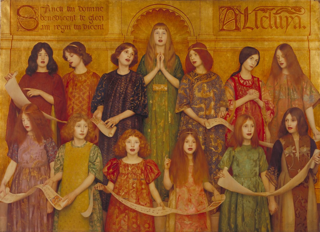 Alleluja von Thomas Cooper Gotch
