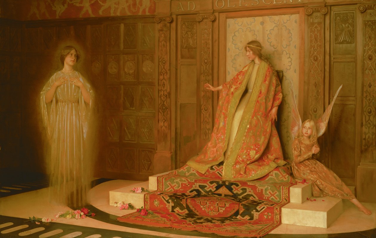 Der Anbruch der Weiblichkeit von Thomas Cooper Gotch