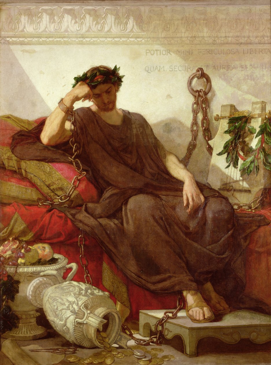 Damokles, 1866 von Thomas Couture