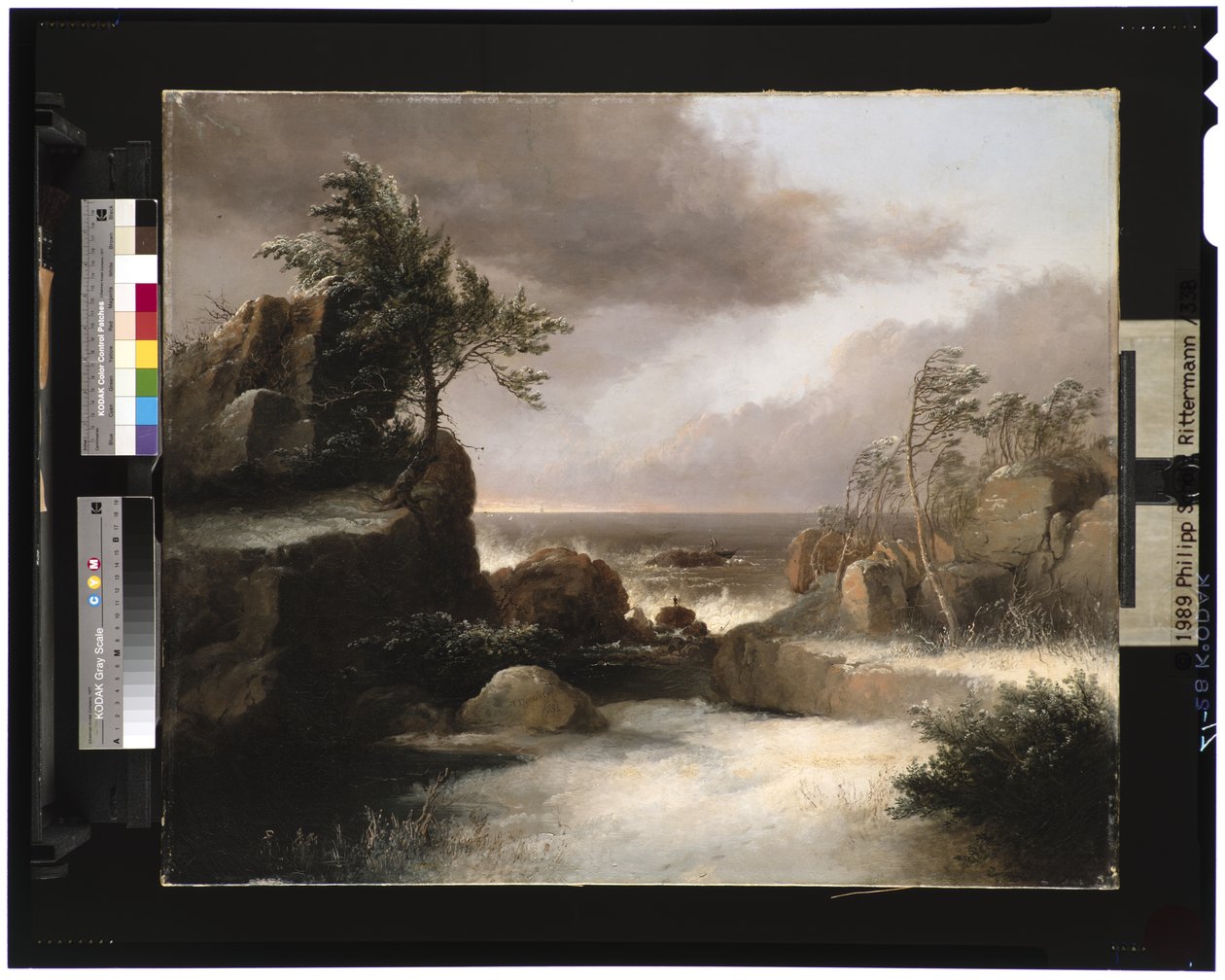 Schiffswrack, 1834 von Thomas Doughty