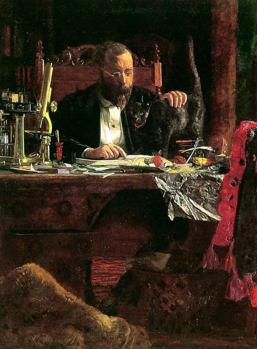 Porträt von Professor Benjamin H. Rand von Thomas Eakins