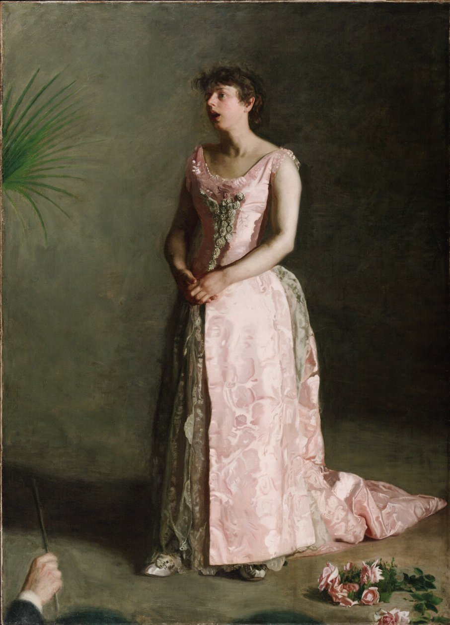 Die Konzertsängerin von Thomas Eakins