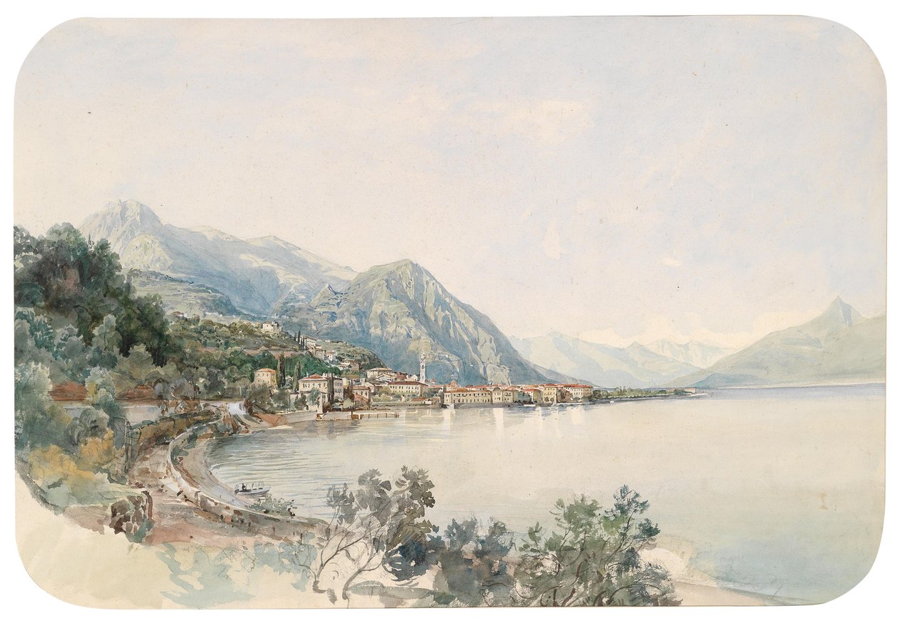 Blick über den Comer See auf Bellaggio von Thomas Ender