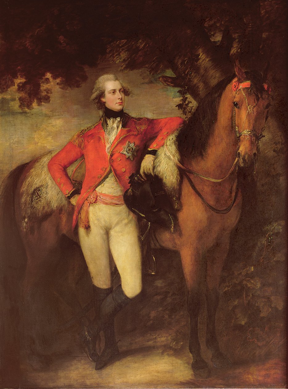 George IV. als Prinz von Wales, 1782 von Thomas Gainsborough