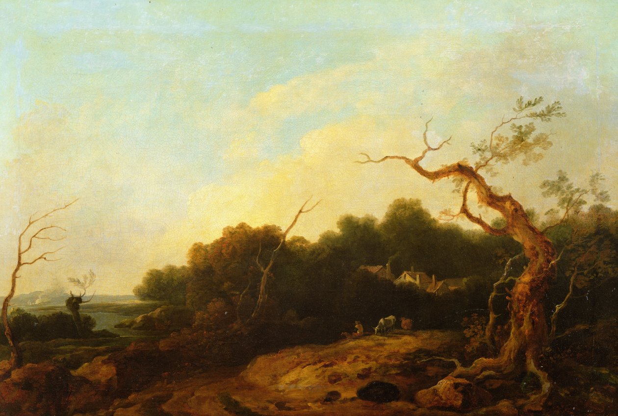 Landschaft, ca. 1750 von Thomas Gainsborough