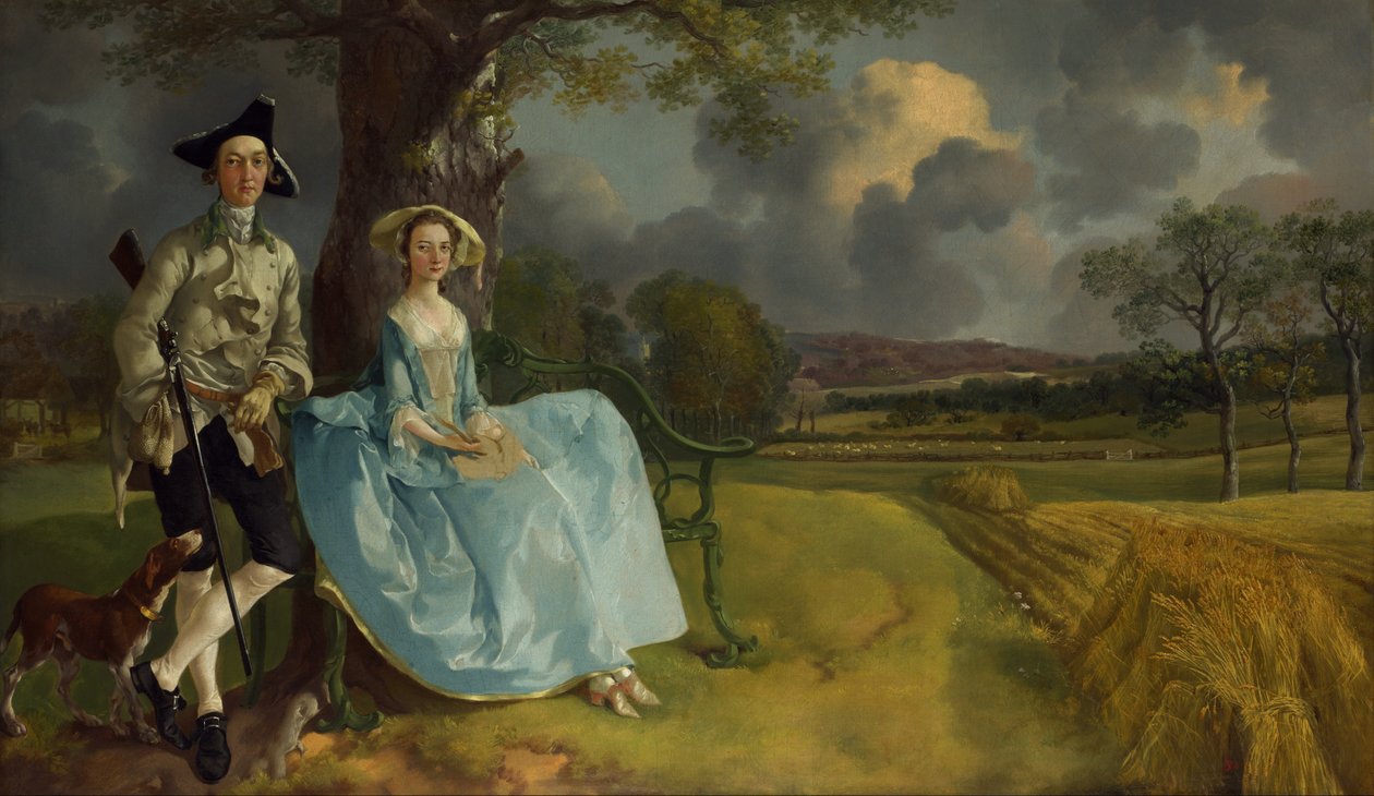 Mr und Mrs Andrews von Thomas Gainsborough