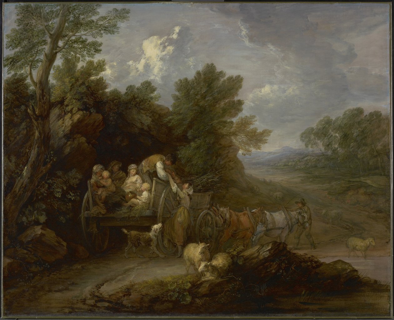 Der Erntewagen von Thomas Gainsborough