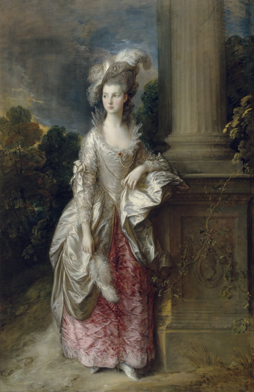 Die ehrenwerte Mrs. Graham von Thomas Gainsborough