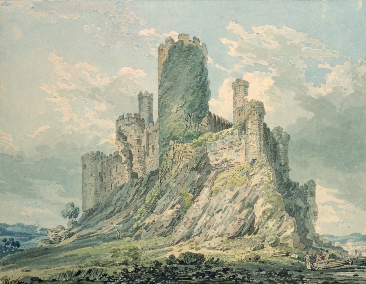 Conway Castle von Thomas Girtin