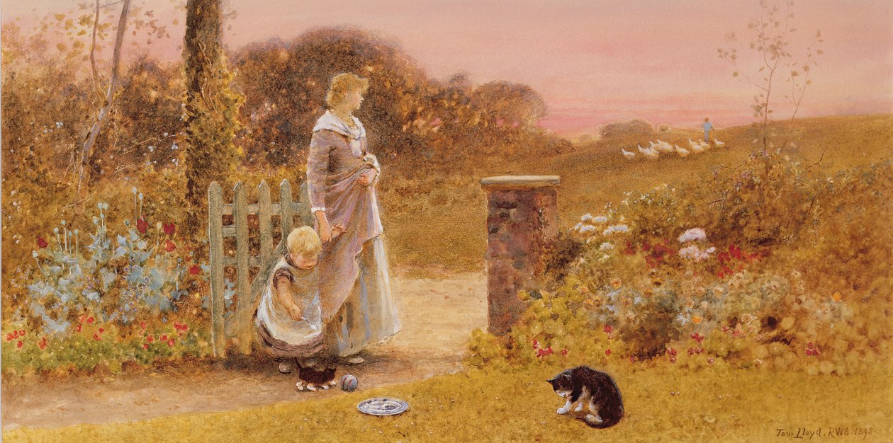 Abend, 1895 von Thomas James Lloyd