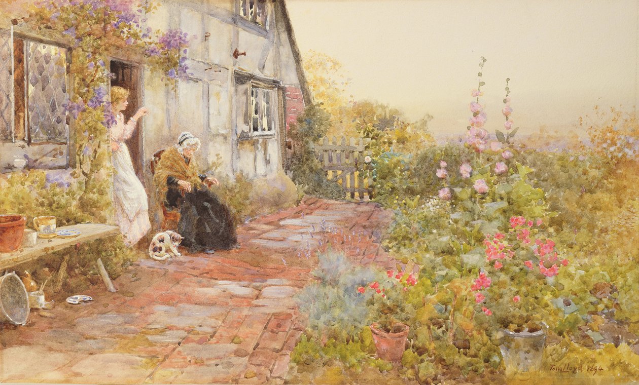 Großmutter, 1894 von Thomas James Lloyd