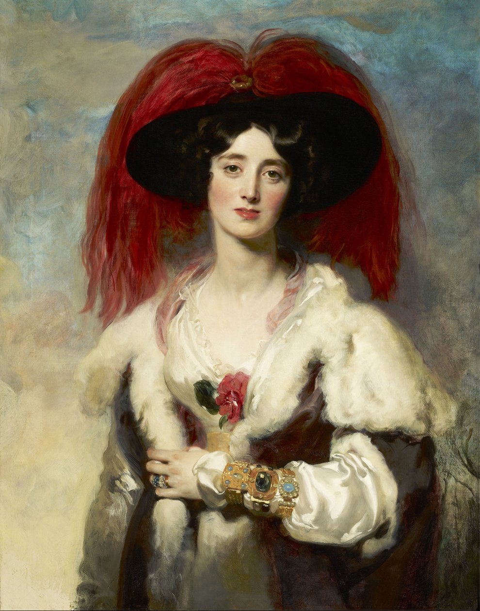 Julia, Lady Peel von Thomas Lawrence