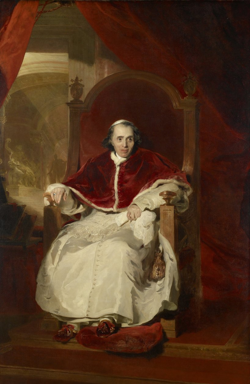 Papst Pius VII (1742-1823) von Thomas Lawrence