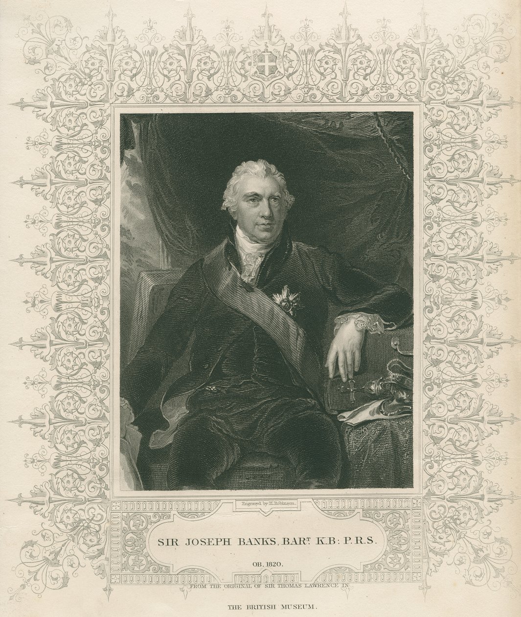 Sir Joseph Banks von Thomas Lawrence
