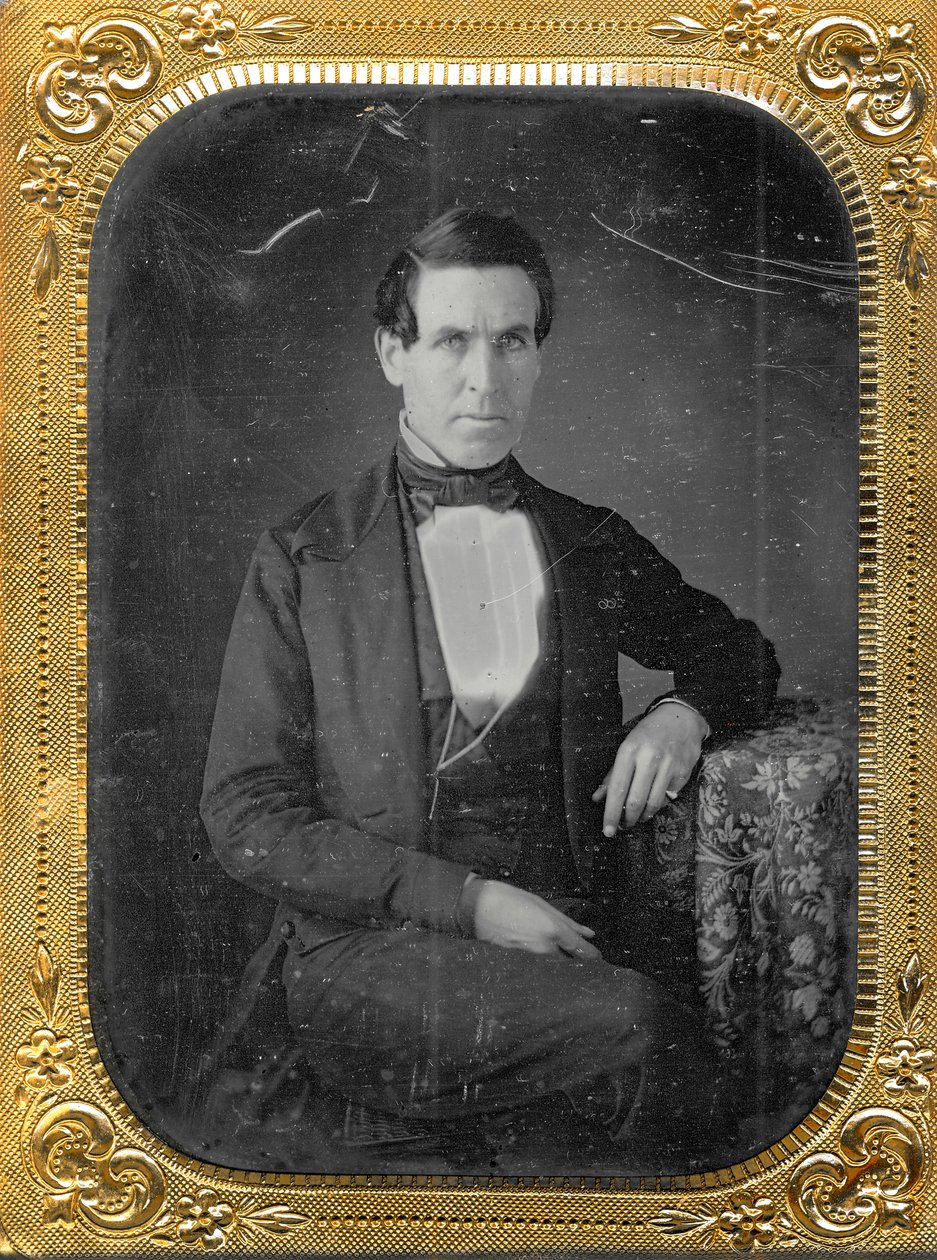 Porträt von William Adriance, einem Kaufmann in der Market Street 60 in St. Louis von Thomas M. Easterly
