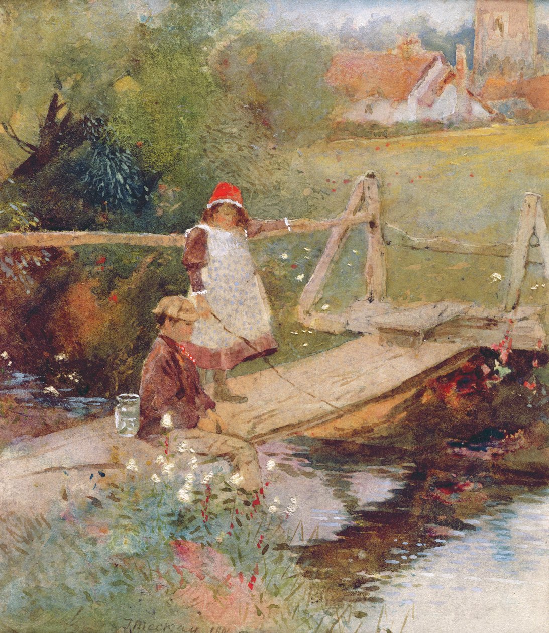 Die jungen Angler von Thomas Mackay
