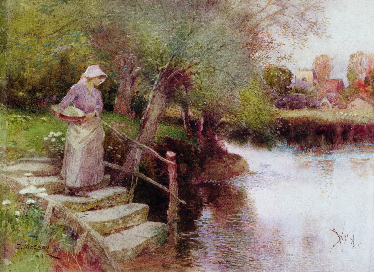 Warten auf die Fähre von Thomas Mackay