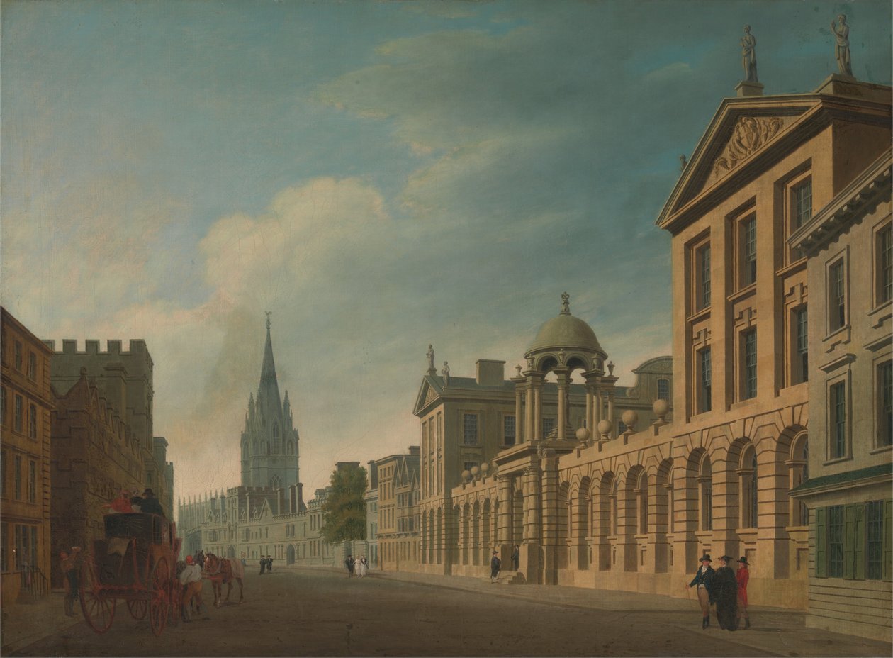 High Street, Oxford von Thomas Malton Jnr.