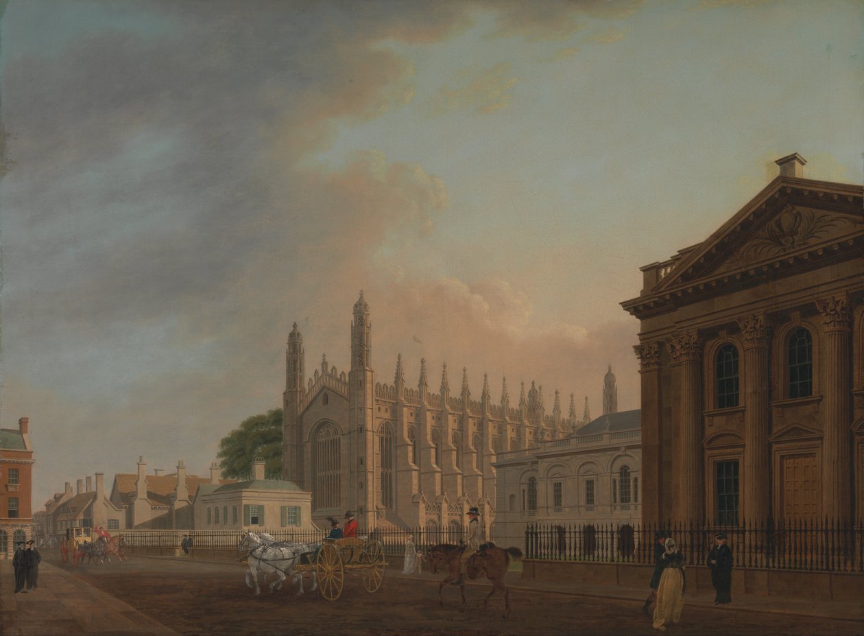 Kings Parade, Cambridge von Thomas Malton Jnr.
