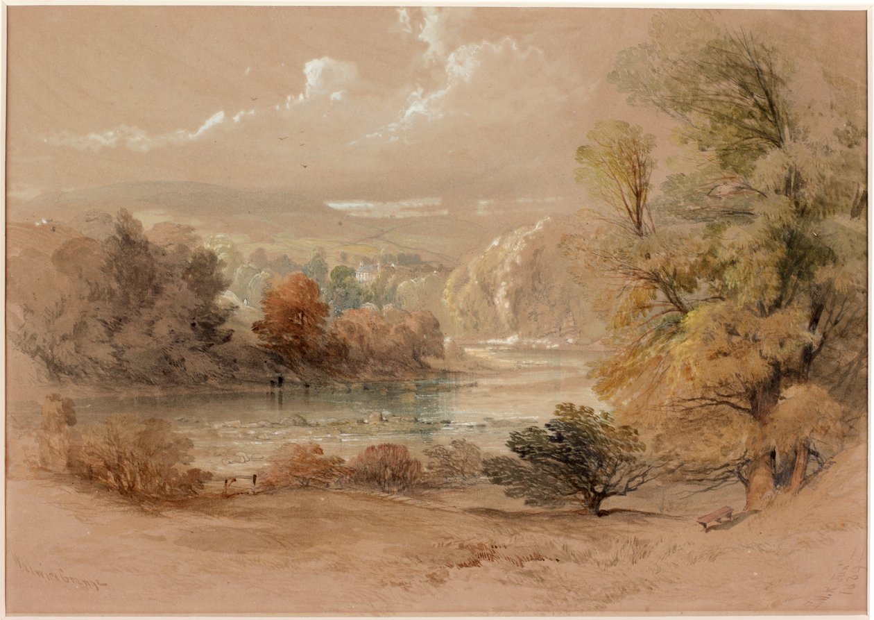 Walwick Grange von Thomas Miles II Richardson
