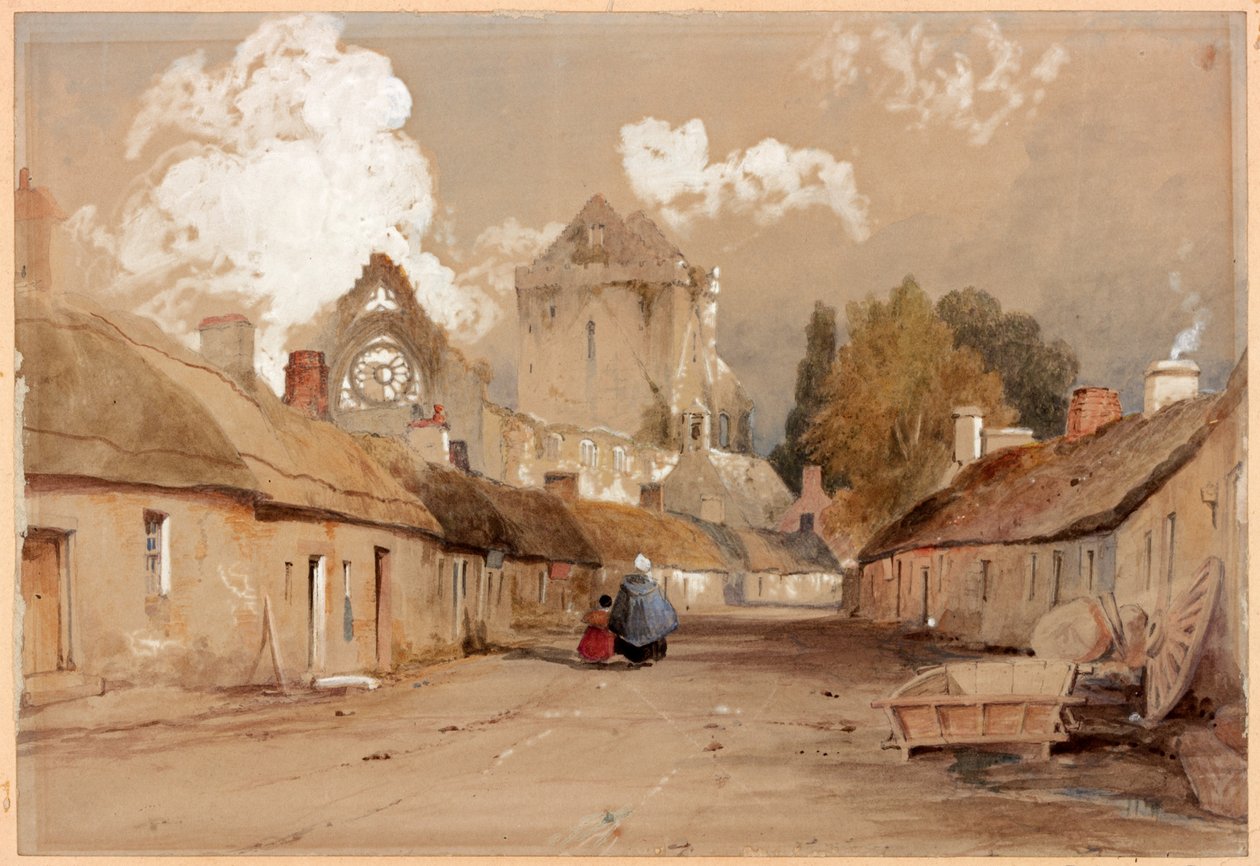 Sweetheart Abbey, Kirkcudbright von Thomas Miles Richardson