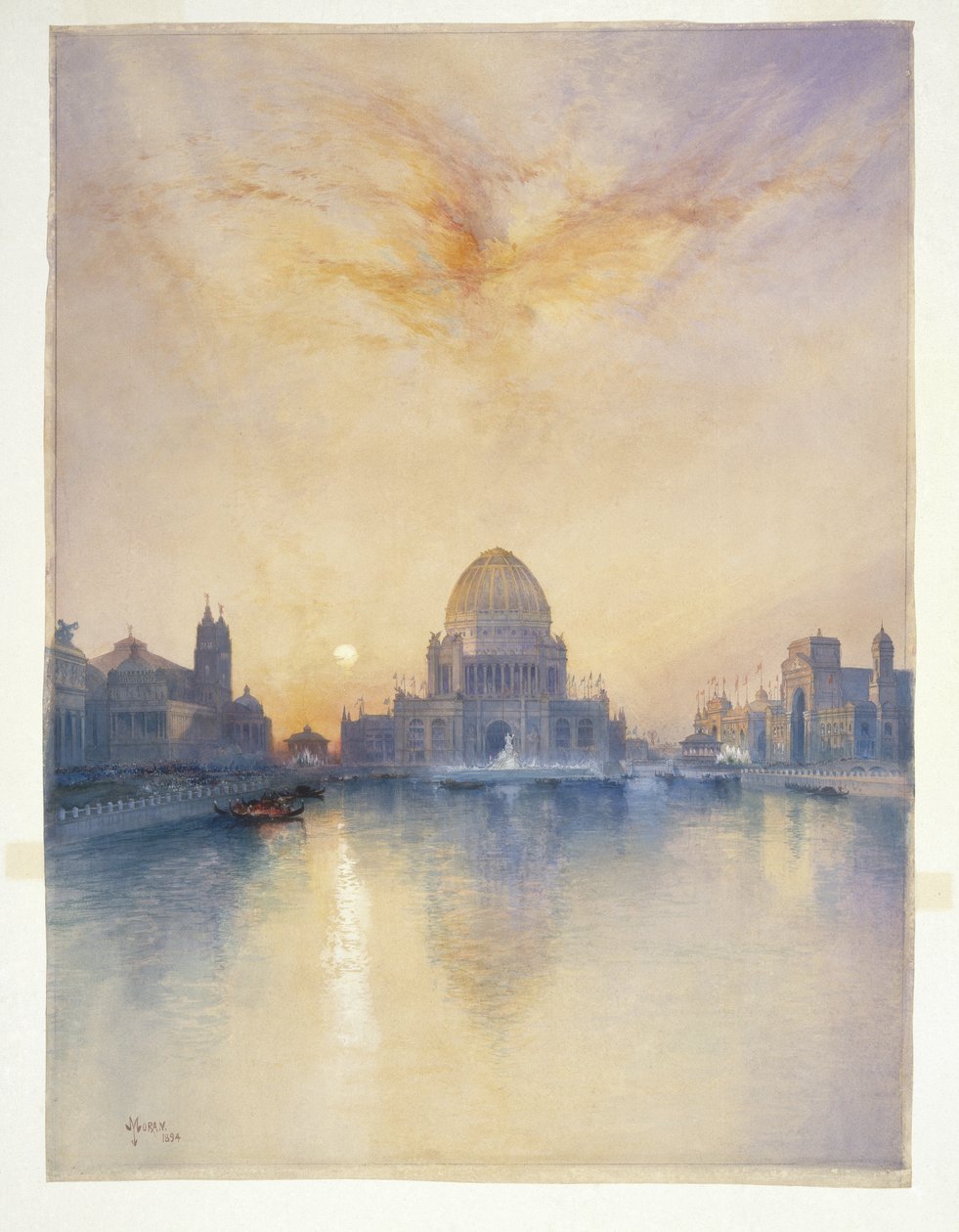 Weltausstellung in Chicago, 1894 von Thomas Moran