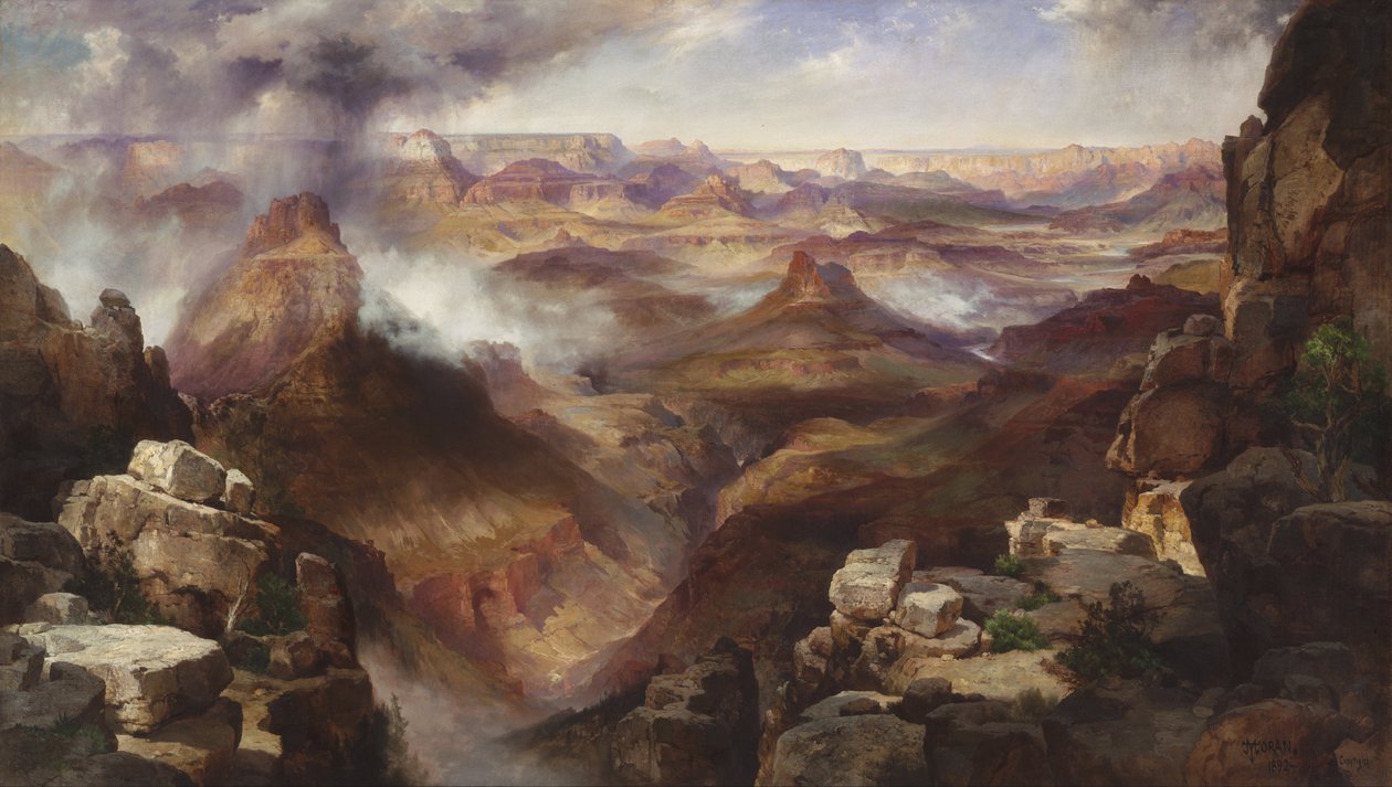 Grand Canyon des Colorado River von Thomas Moran