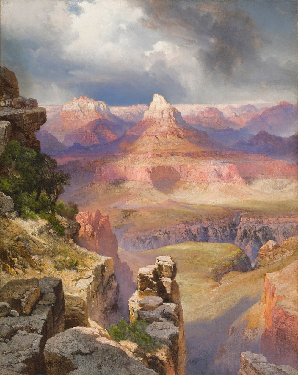 Der Grand Canyon, 1909 von Thomas Moran