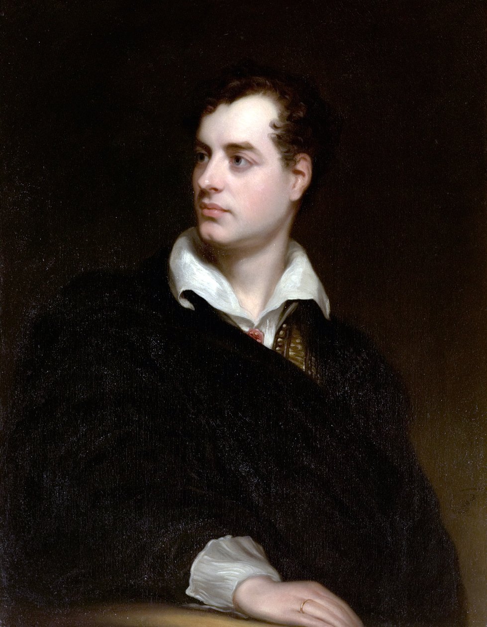 6. Lord Byron, 1813 von Thomas Phillips