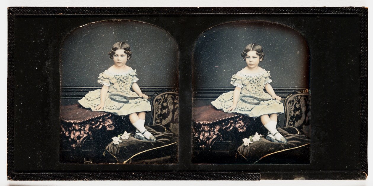 Ein junges Mädchen, ca. 1855 von Thomas Richard Williams
