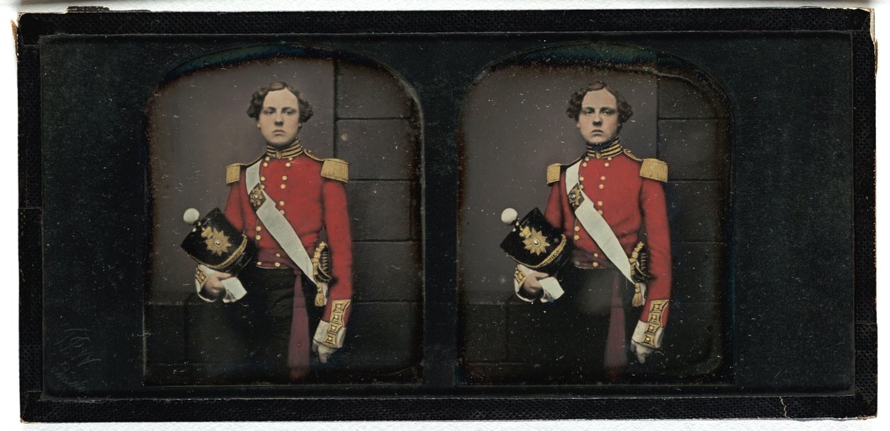Britischer Armeeoffizier, 1855 von Thomas Richard Williams