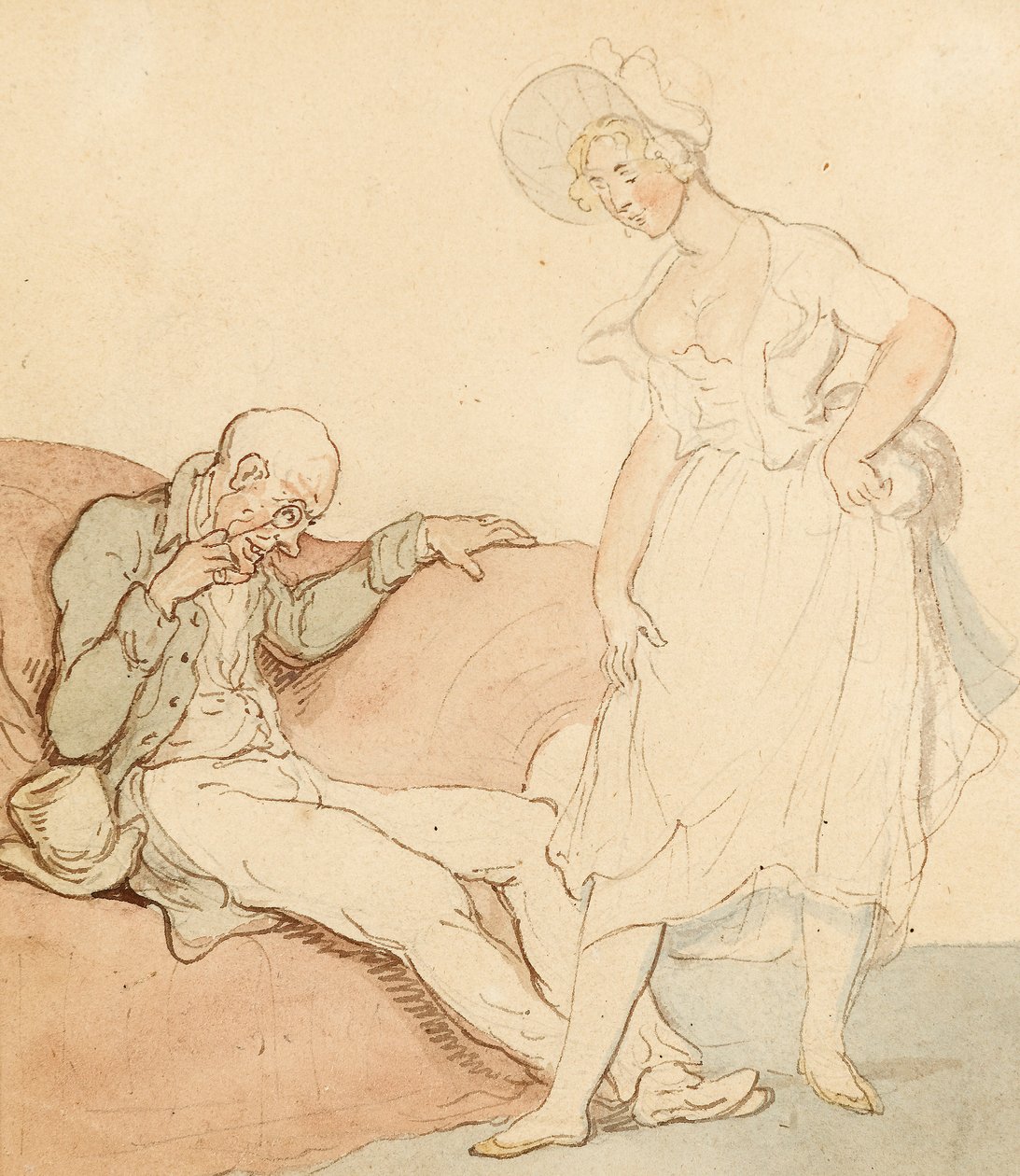 Ein hübsches Paar von Thomas Rowlandson