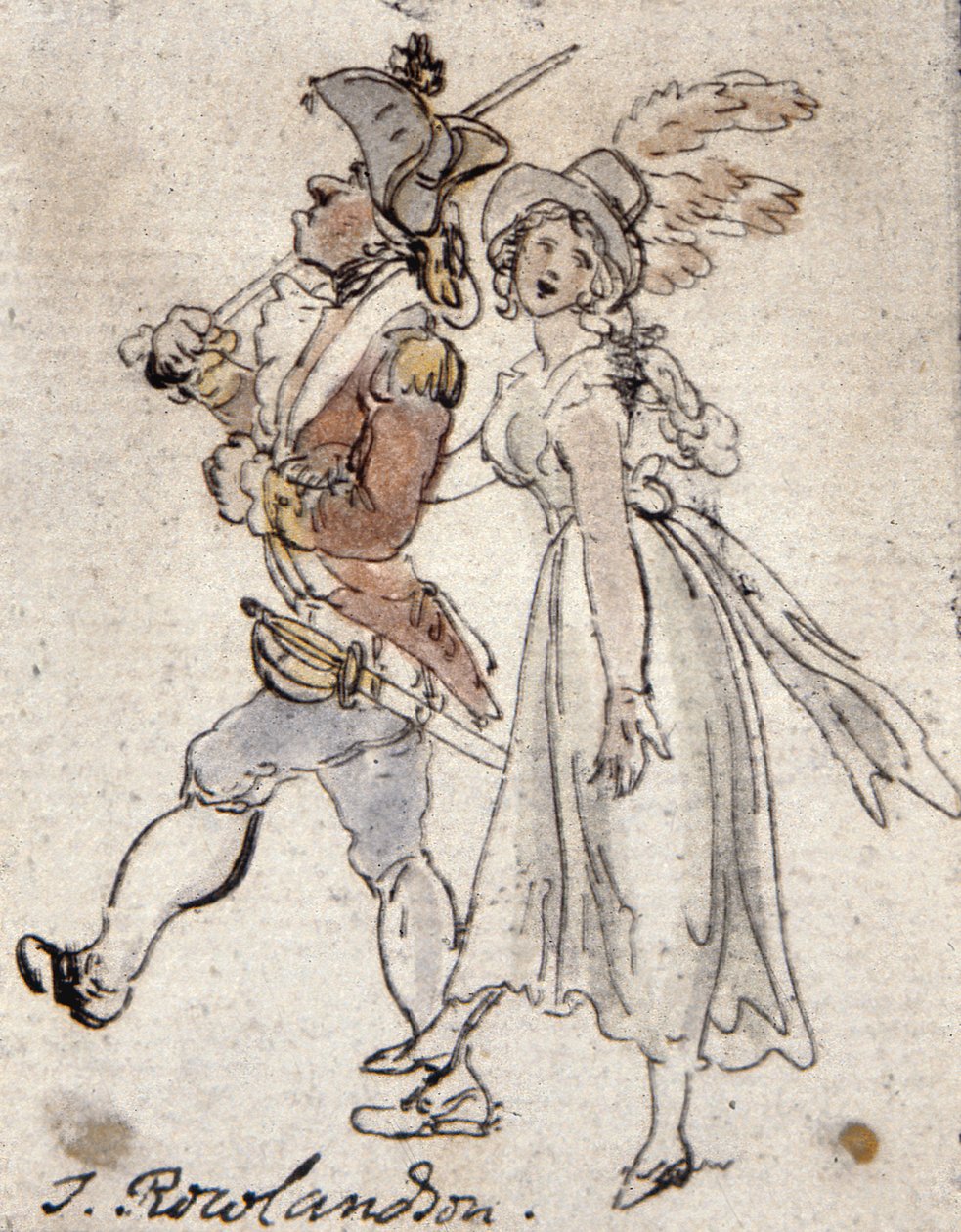 Karikatur von Thomas Rowlandson