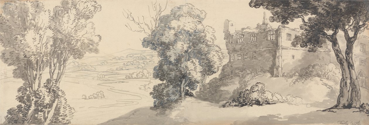 Dudley Castle von Thomas Rowlandson